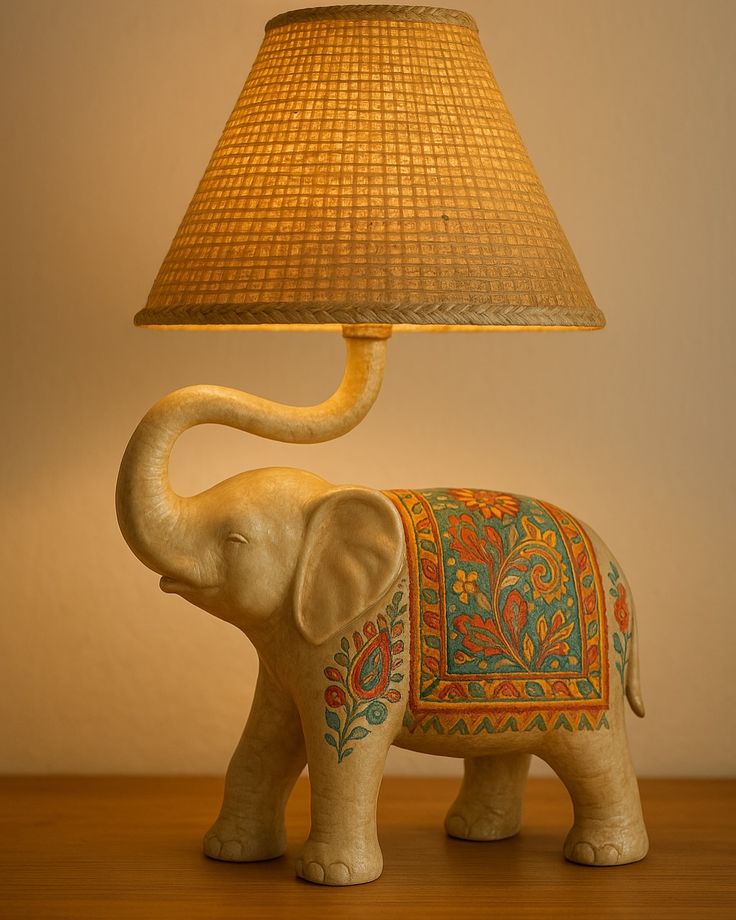 Clay Fancy Lamp